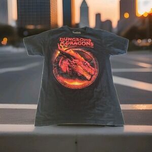 Dungeon & Dragons Honor Among Thieves Short Sleeve Shirt Black‎ SZ Small